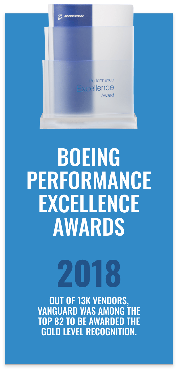 Boeing Performance Excellence Award 2018